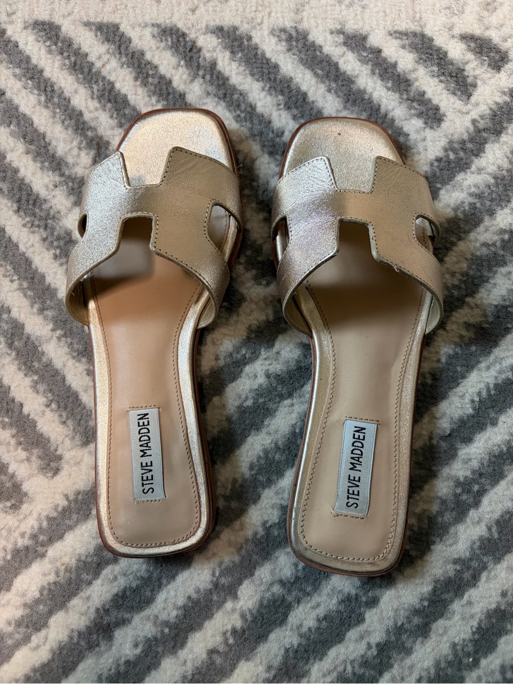 Steve Madden hadyn sandal gold size 8